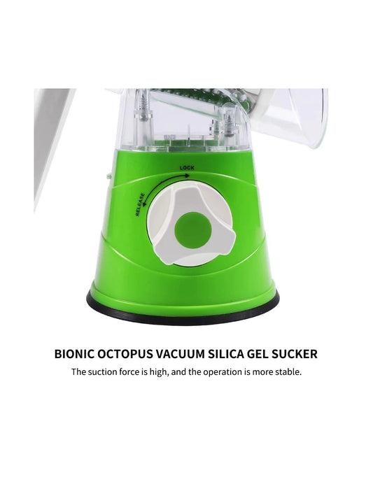 3-in-1 Manual Vegetable Slicer & Grater