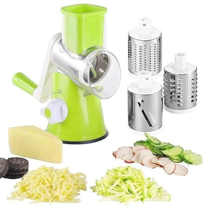 Manual 3‑in‑1 Round Slicer