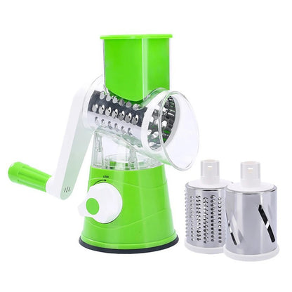 Manual 3‑in‑1 Round Slicer