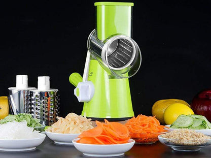 3-in-1 Manual Vegetable Slicer & Grater