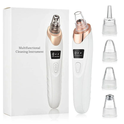 5-in-1 Blackhead Remover Machine | Rechargeable Face Vacuum