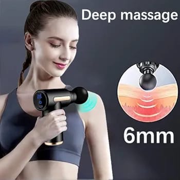 Rechargeable Massage Gun | 3000mAh Battery | 4 Speed Levels