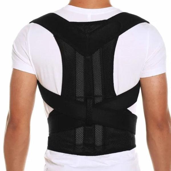 Back Pain Relief Posture Corrector Belt | Adjustable Support for Spine, Shoulder & Lumbar Alignment | XXXL
