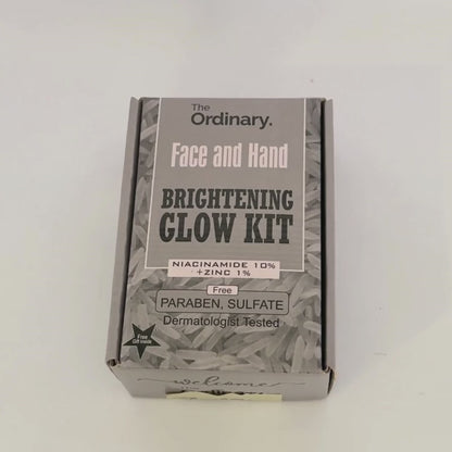 The Ordinary Face &amp; Hand Brightening Glow Kit | Complete Whitening &amp; Hydrating Skincare Set