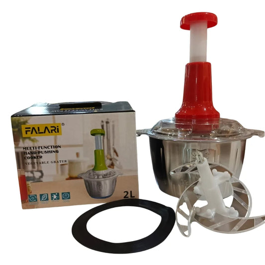 Manual Hand Push Food Chopper