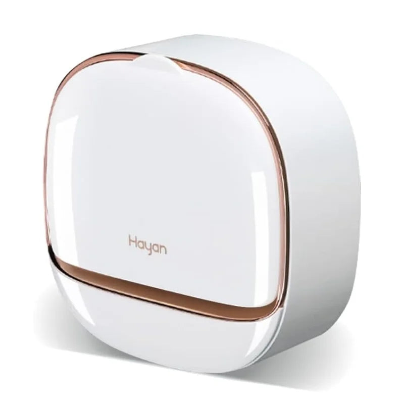 **Milky White Wall-Mounted Soap Holder**