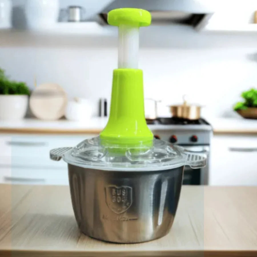 Manual Hand Push Food Chopper